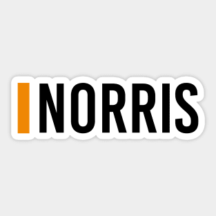 Lando Norris Driver Name - 2022 Season #2 Sticker